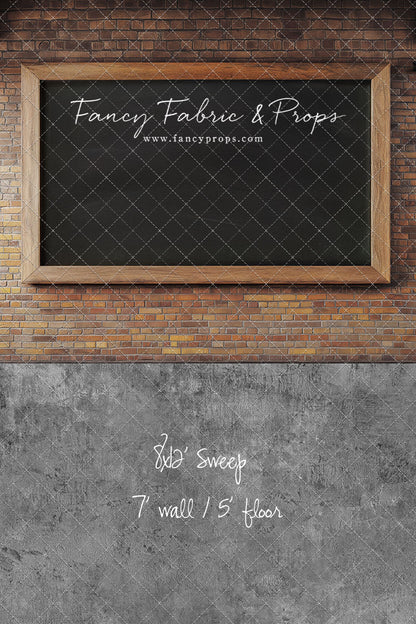 Old School Slate - With Sweep Option