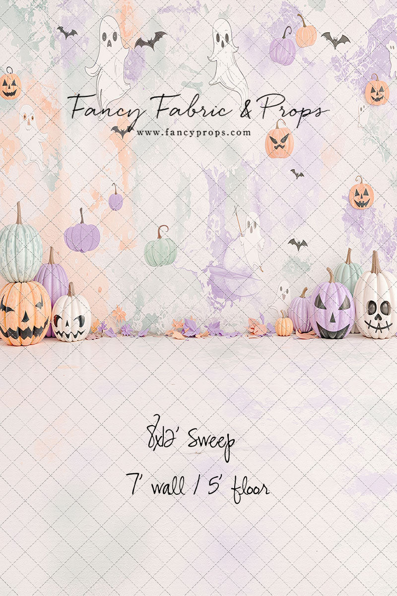 Pastel Pumpkin Parade - With Sweep Option