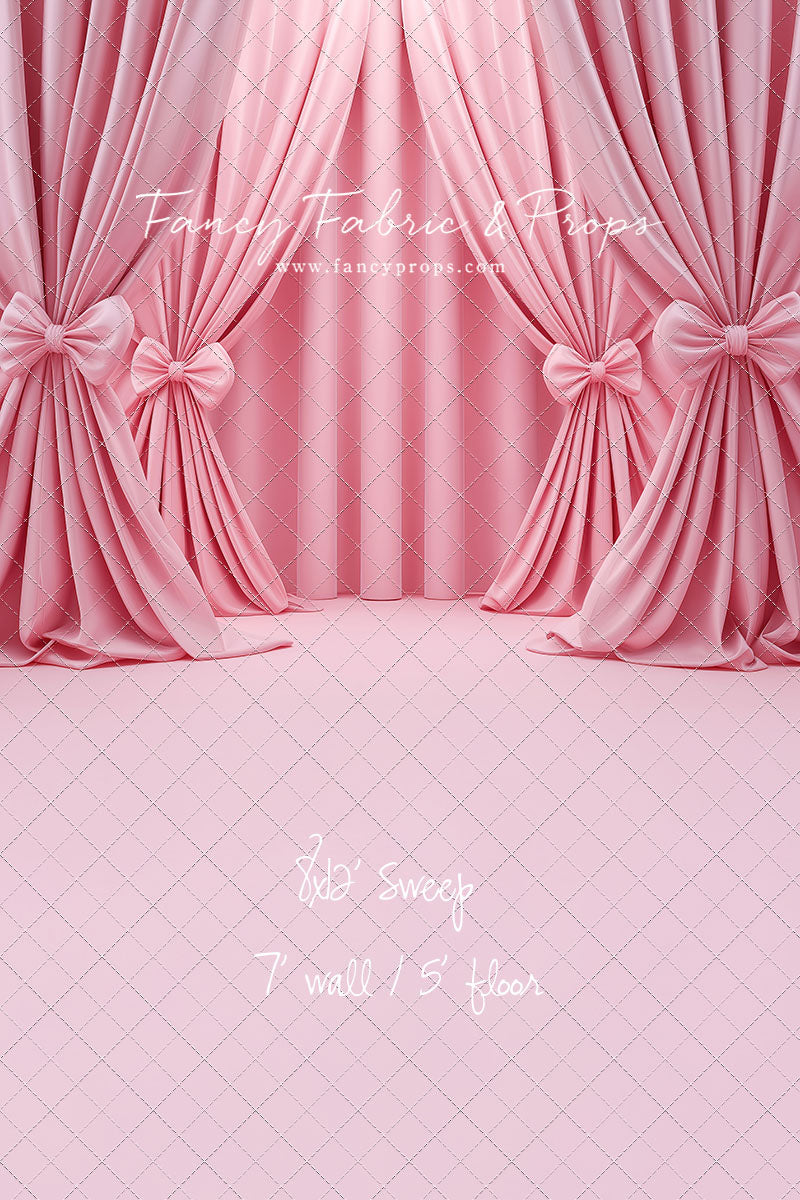 Pink Bow Drama - With Sweep Option