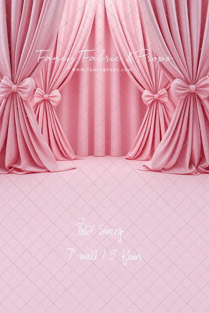 Pink Bow Drama - With Sweep Option