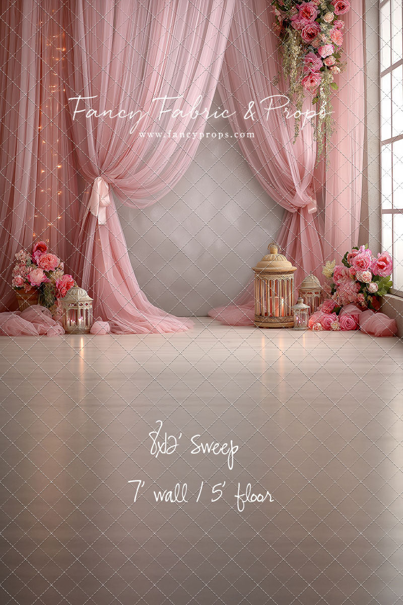 Pink Lantern Reception - With Sweep Option