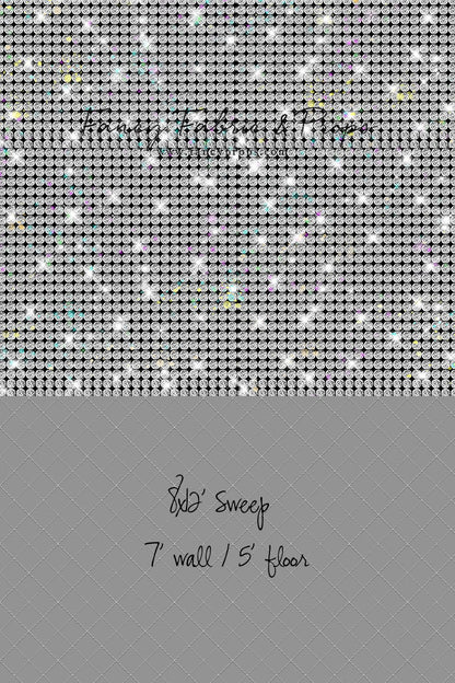 Prism Pop - With Solid Light Gray Floor Sweep Option