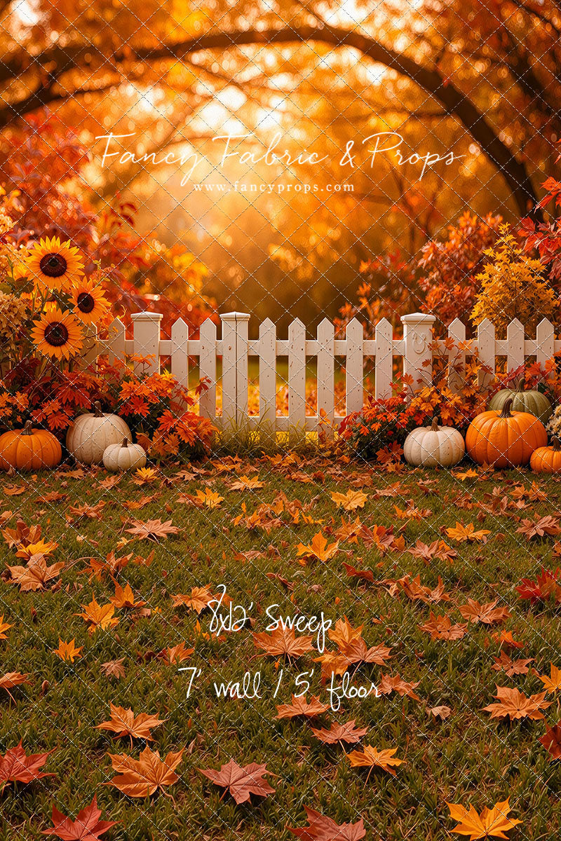 Pumpkin Patch Garden - With Sweep Option
