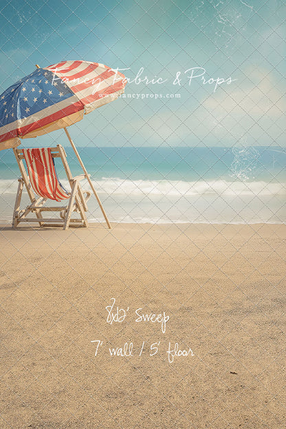 Red White & Beach - With Sweep Option