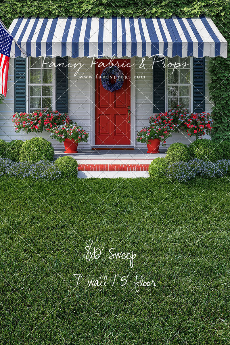 Red White & Bloom - With Sweep Option