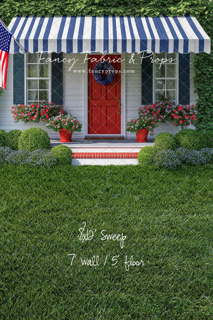 Red White & Bloom - With Sweep Option