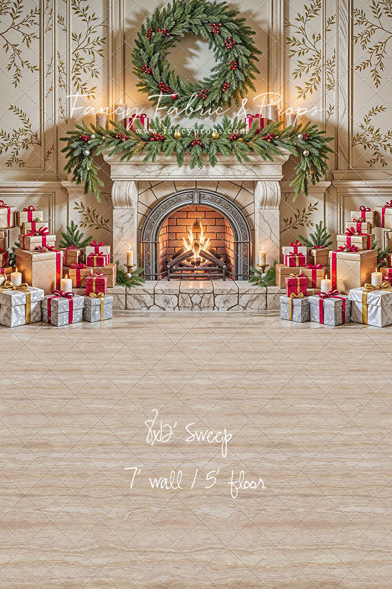 Regal Hearth & Holiday Cheer - with Sweep Option