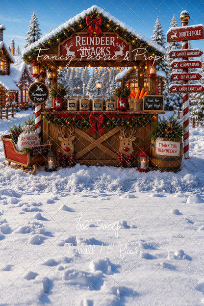 Reindeer Snacks- With Sweep Option