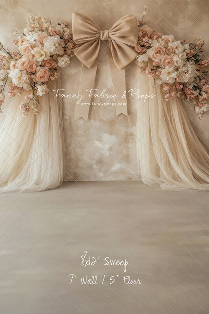 Ribboned Bloom  - With Sweep Option