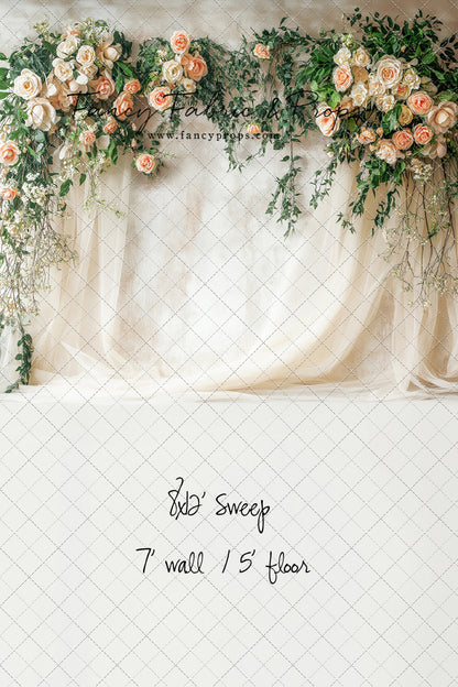 Rosette Drape - With Sweep Option