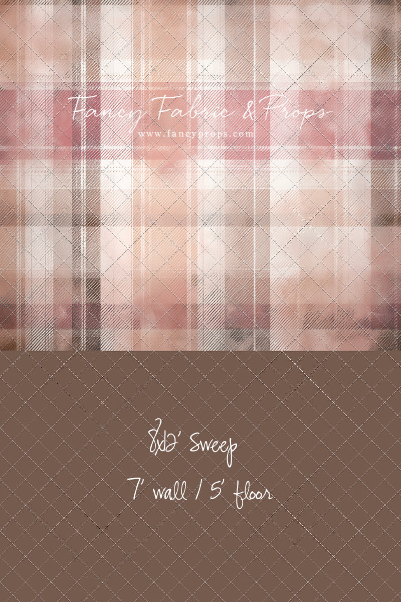 Rosewood Plaid - With Sweep Option