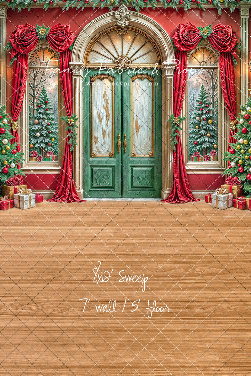 Rosy Holiday Hall - with Sweep Option