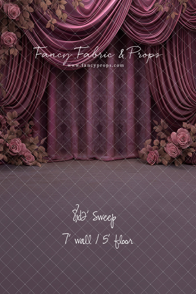 Royal Plum Soiree - With Sweep Option