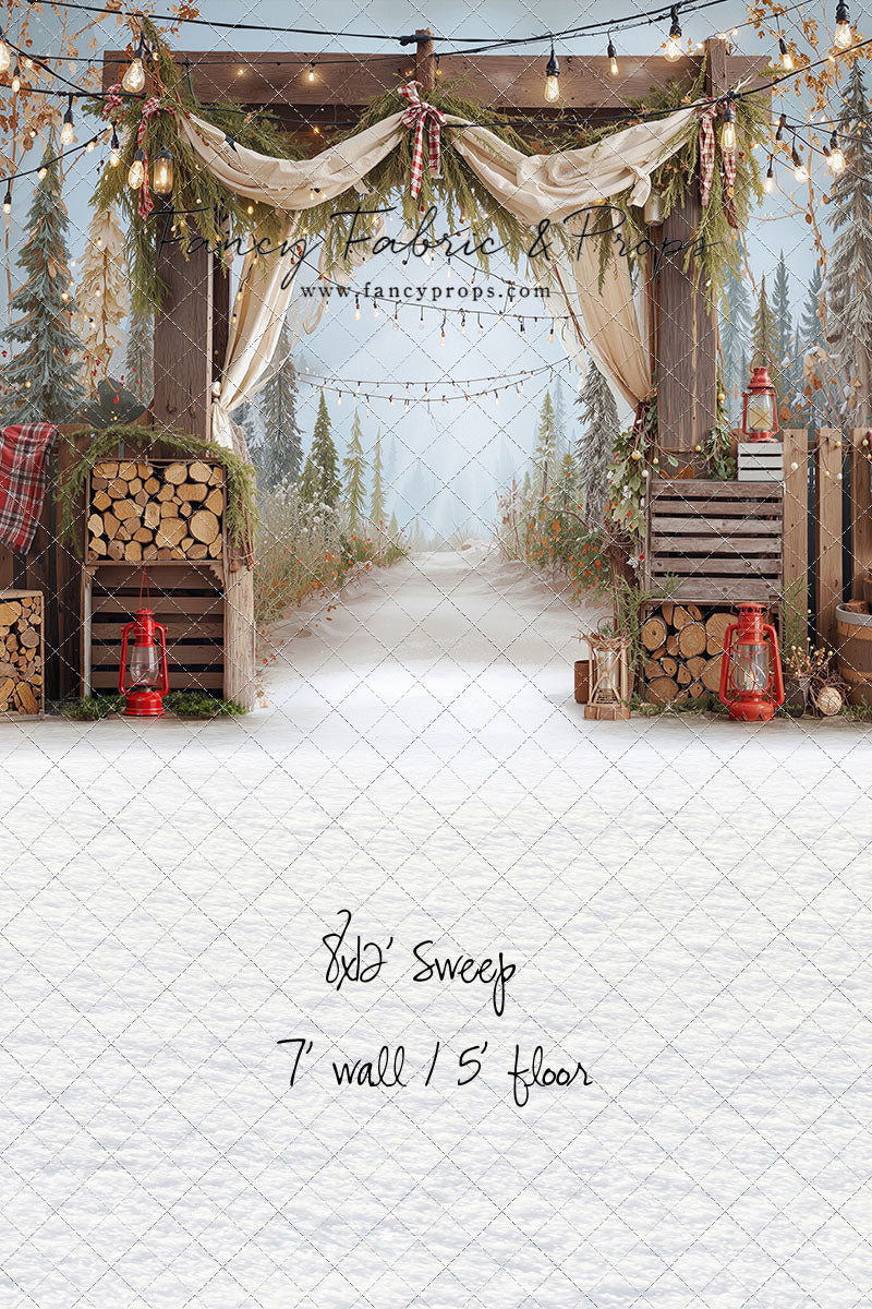Rustic Winter Passage - With Sweep Option