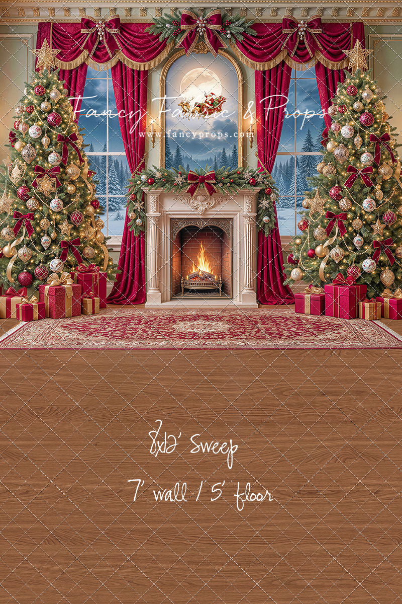 Santa's Midnight Flight - with Sweep Option