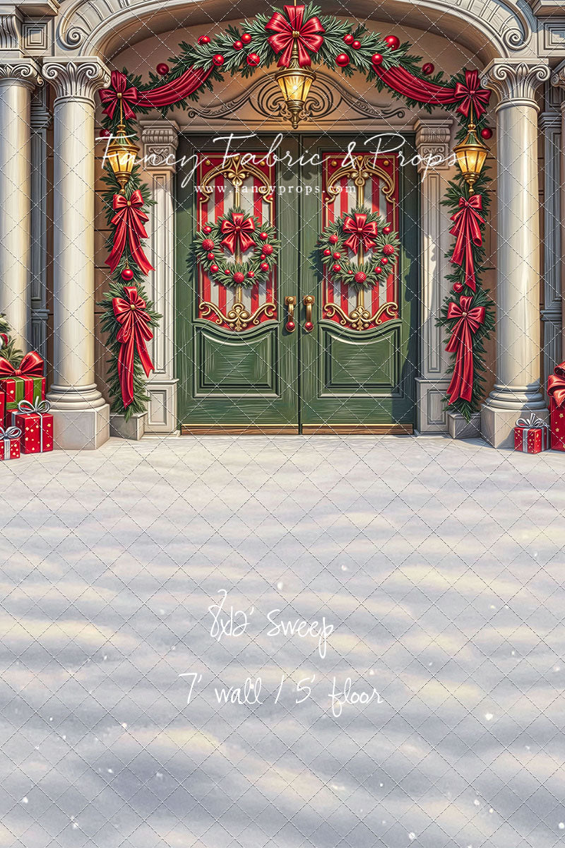 Santa's Sweet Entrance - with Sweep Option