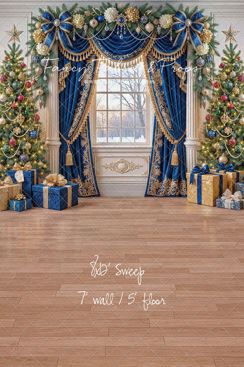 Sapphire & Gold Christmas - with Sweep Option