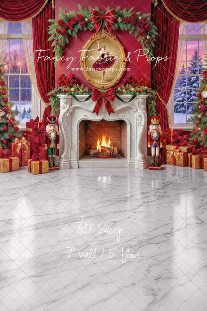 Scarlet Ballerina Christmas Room - with Sweep Option