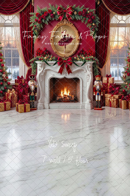 Scarlet Ballerina Christmas - with Sweep Option