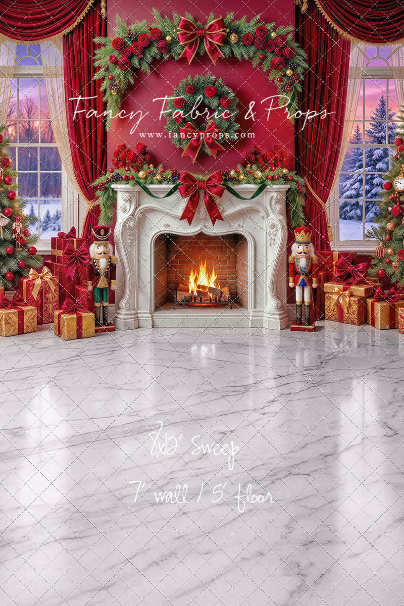 Scarlet Christmas Room - with Sweep Option