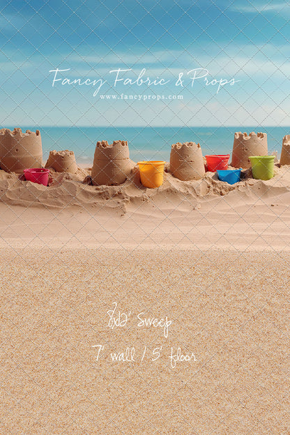 Seaside Sandcastles - With Sweep Option