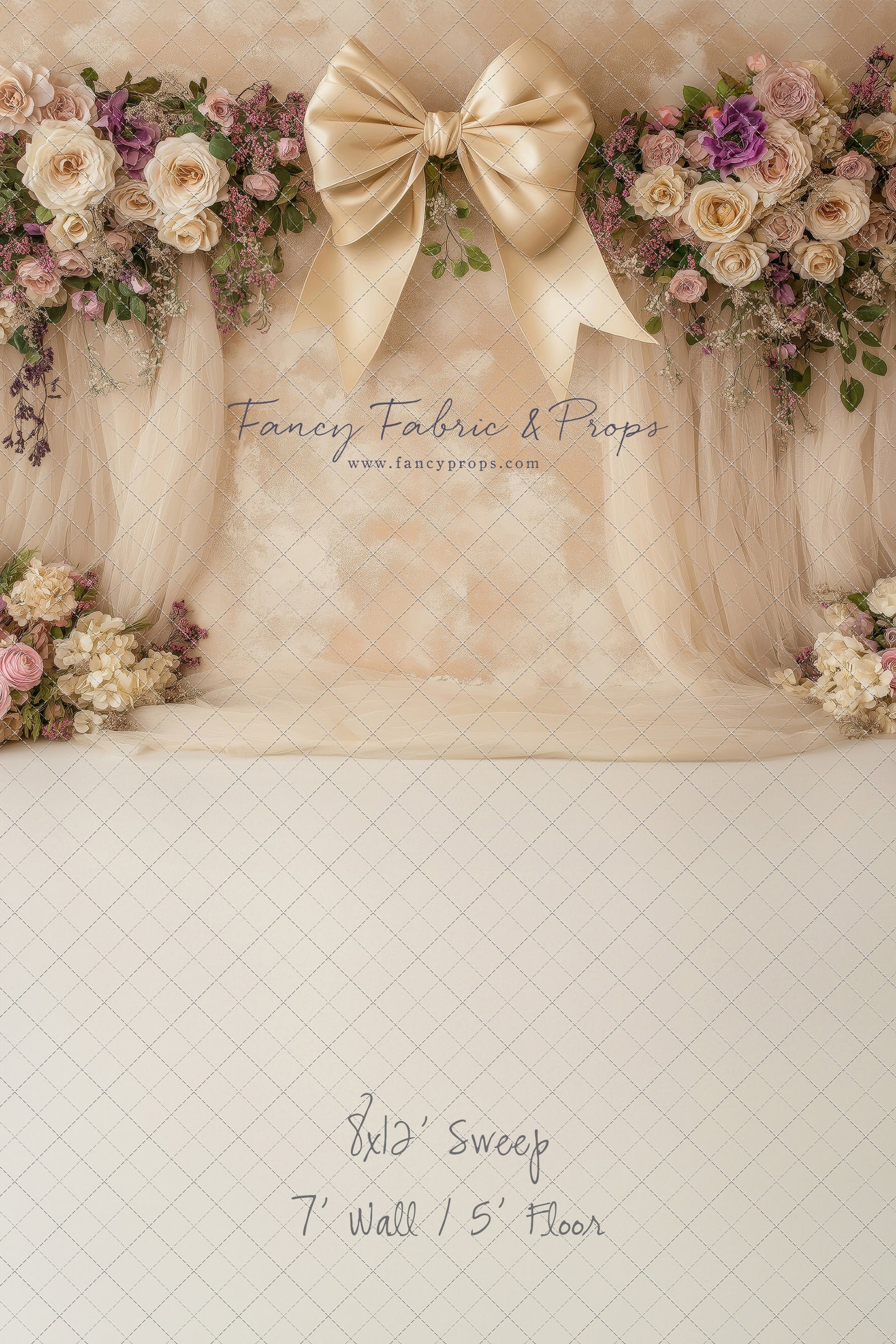 Shades of Blushing Lavender - With Sweep Option