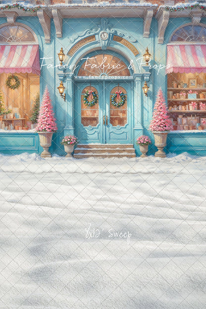 Snow-Kissed Winter Market - With Sweep Option