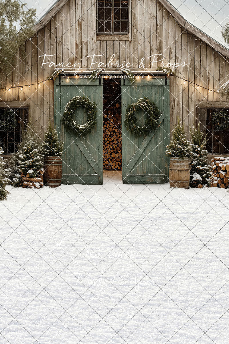 Snowfall Barn - with Sweep Option