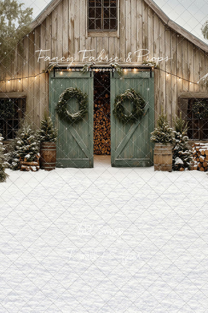 Snowfall Barn - with Sweep Option