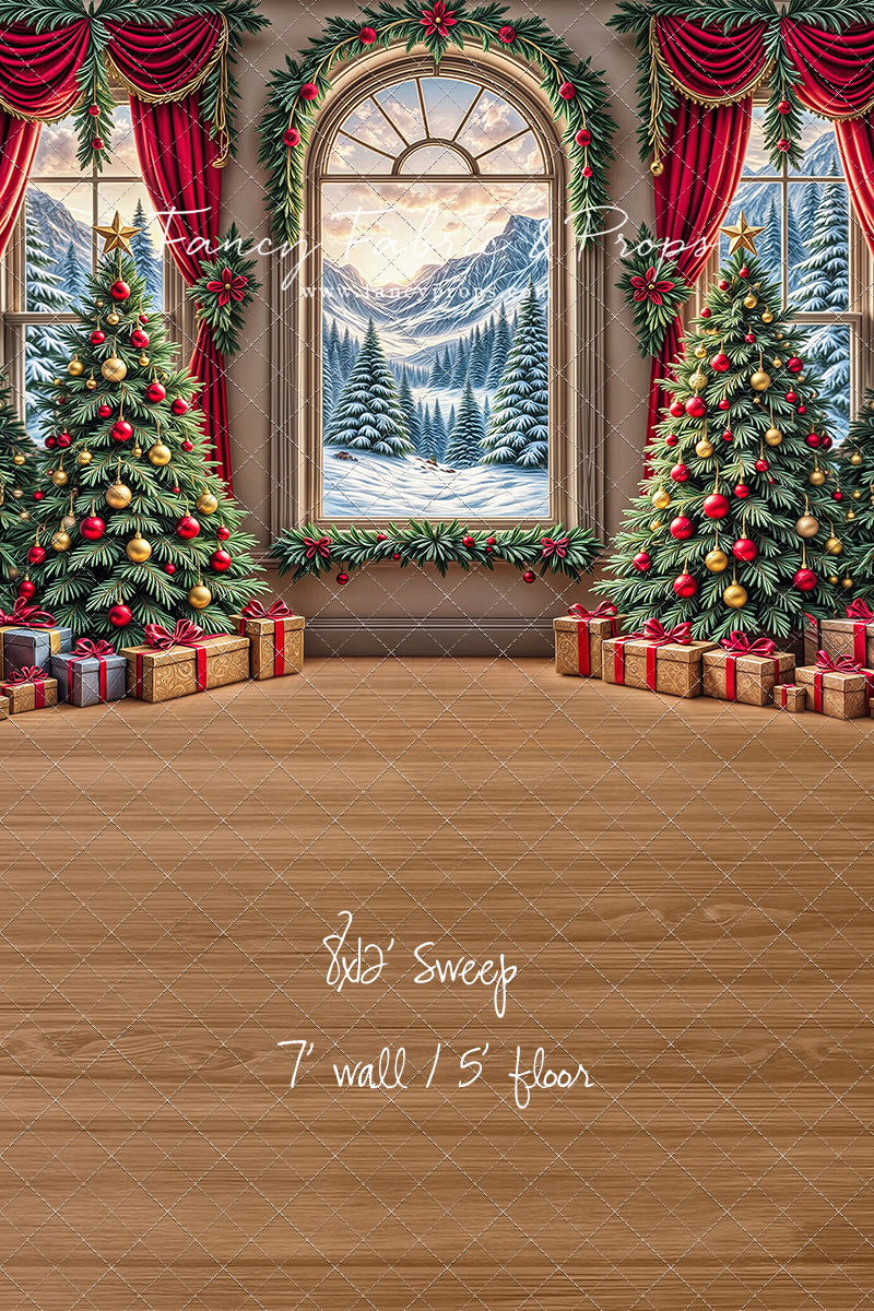 Snowfall Symphony Room - with Sweep Option