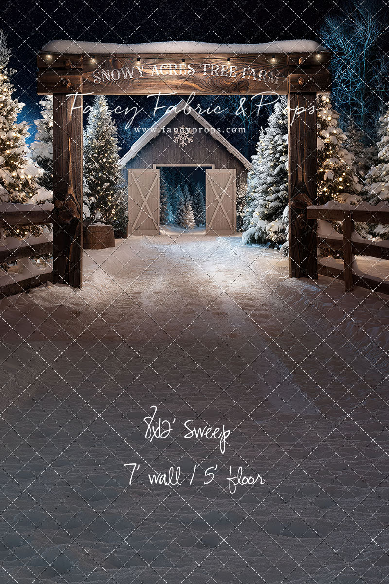 Snowy Acres Tree Farm - with Sweep Option