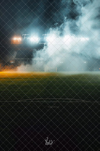 Soccer At Night - Sweep Sizes Only