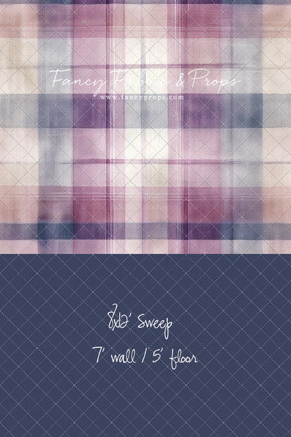 Soft Haze Tartan - With Sweep Option