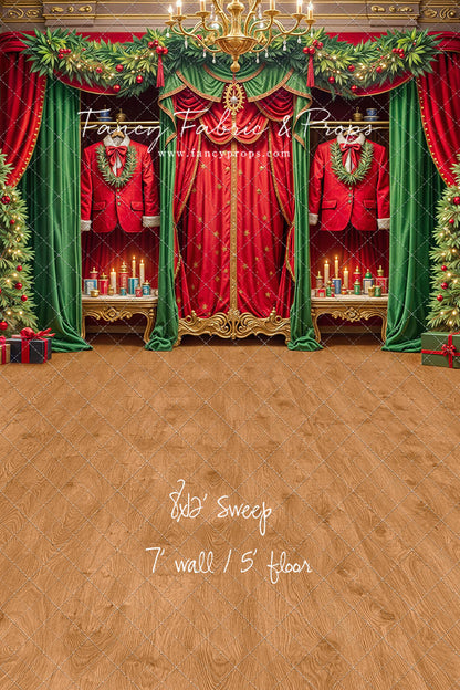 Suiting Up Santa - with Sweep Option