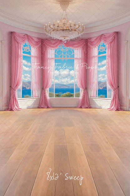 Summer Season Victorian Window - Wood Floor - With Sweep Option