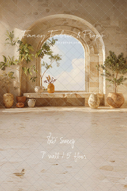 Sunlit Courtyard - With Sweep Option
