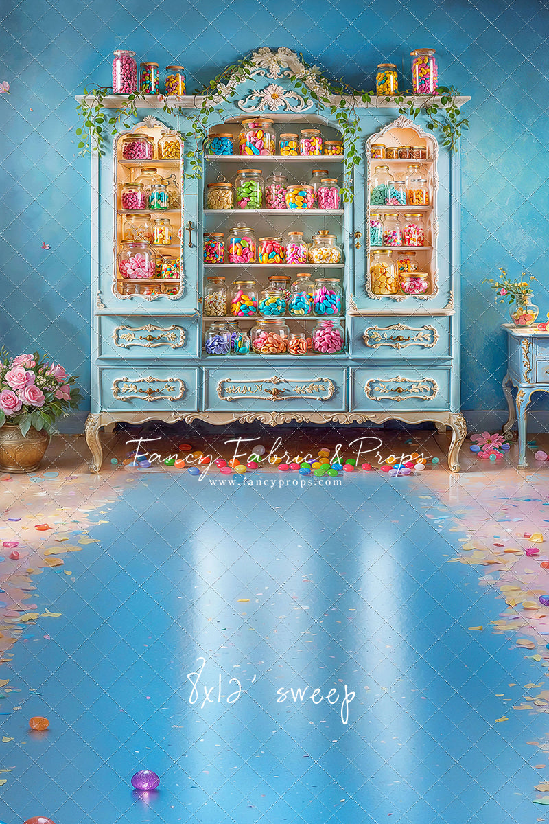 Sweet Stash - Blue Candy Floor - With Sweep Option