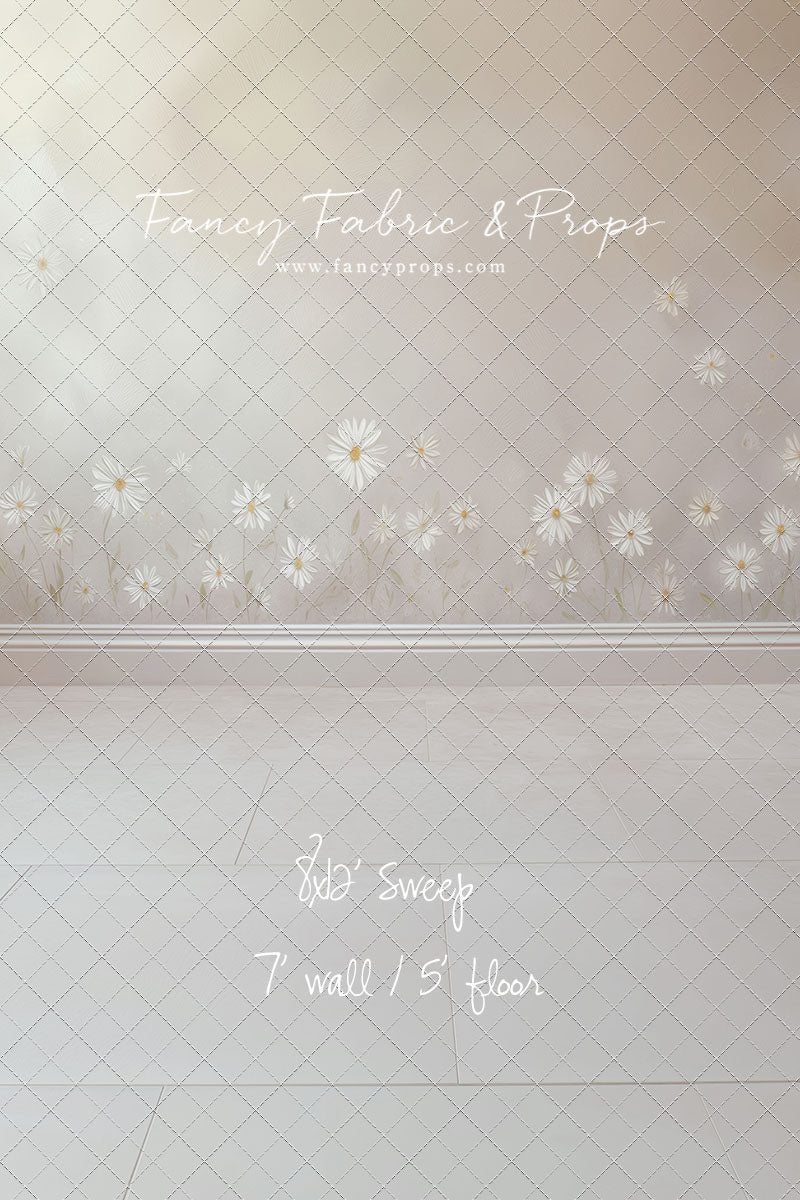 Soft Daisy Daydream - With Sweep Option