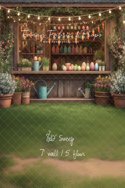 The Easter Garden Shop - With Sweep Option