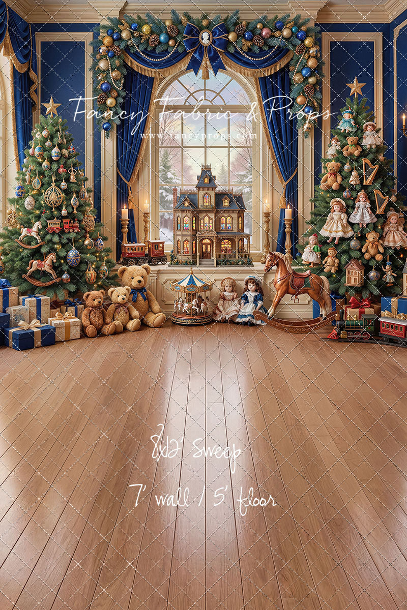 The Holiday Dollhouse Room - with Sweep Option