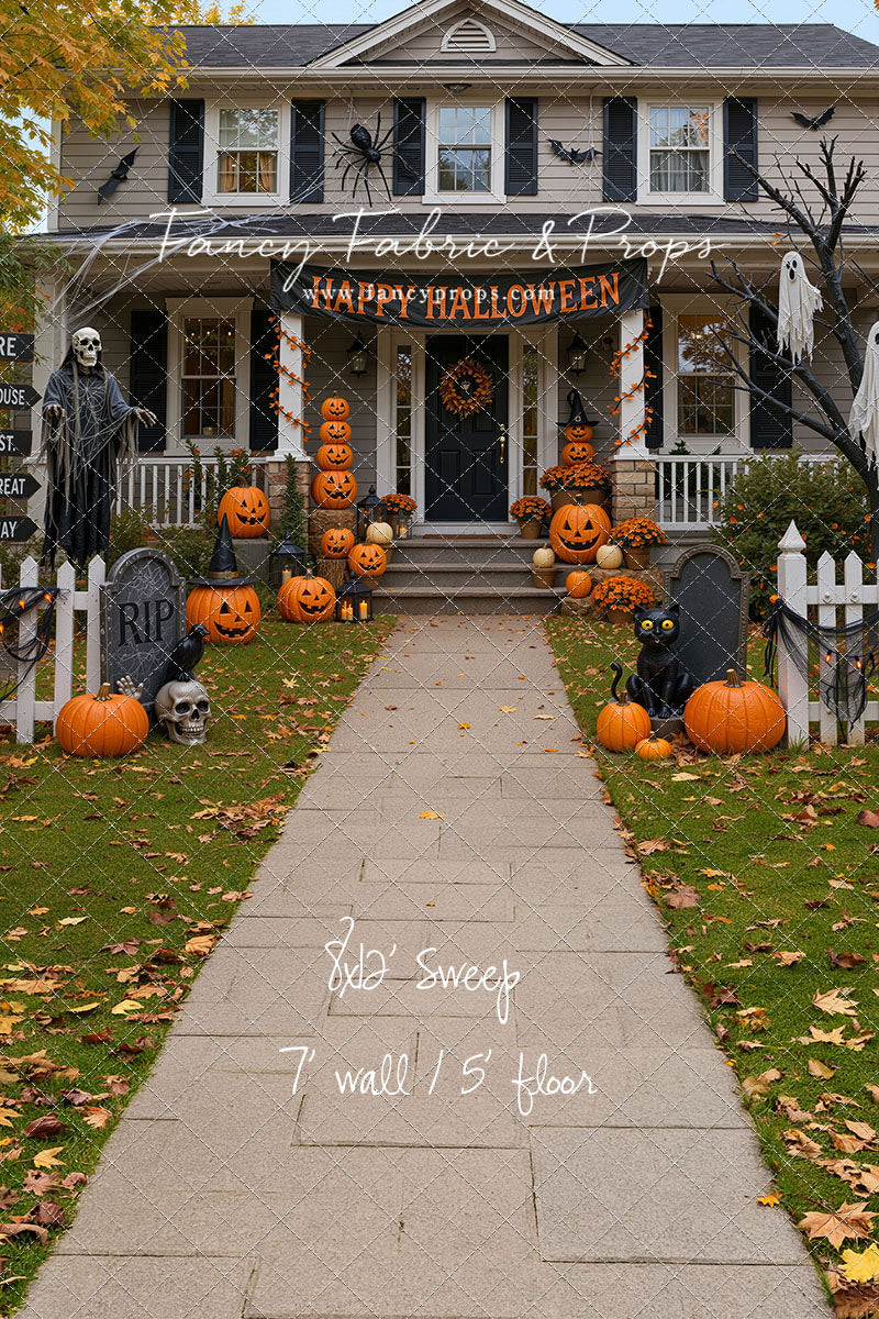 Trick or Treat Stop - With Sweep Option