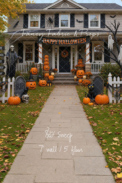 Trick or Treat Stop - With Sweep Option
