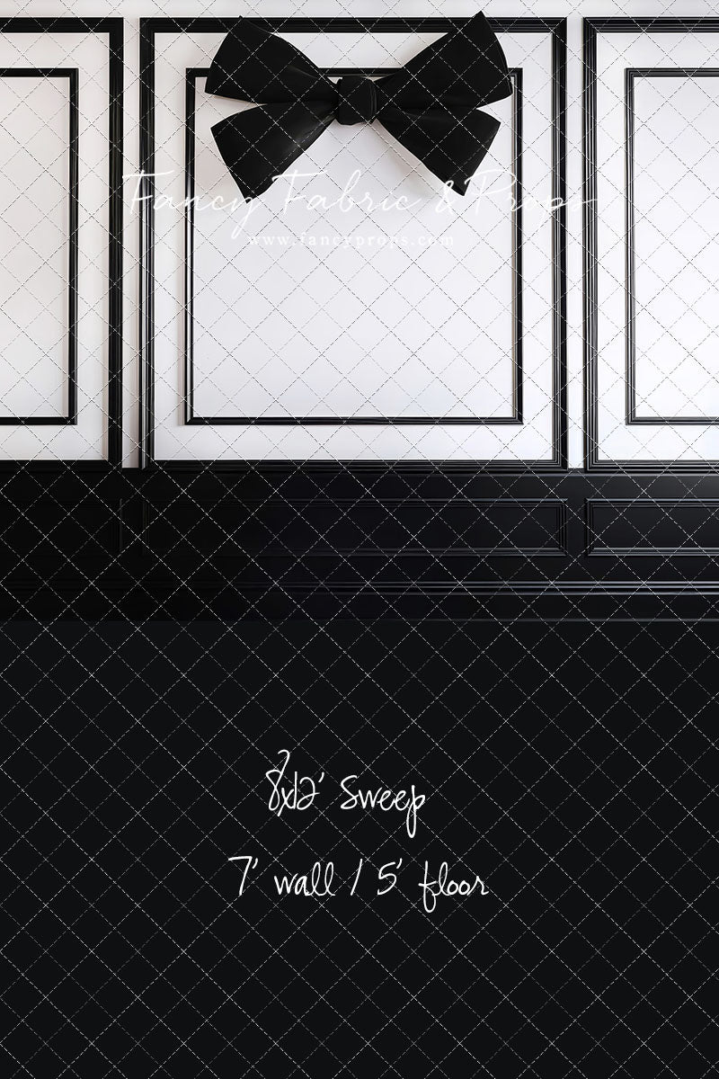 Uptown Chic - Black Floor - With Sweep Option