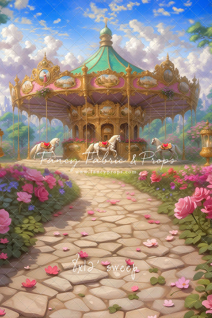 Victorian Elegance Carousel - With Sweep Option