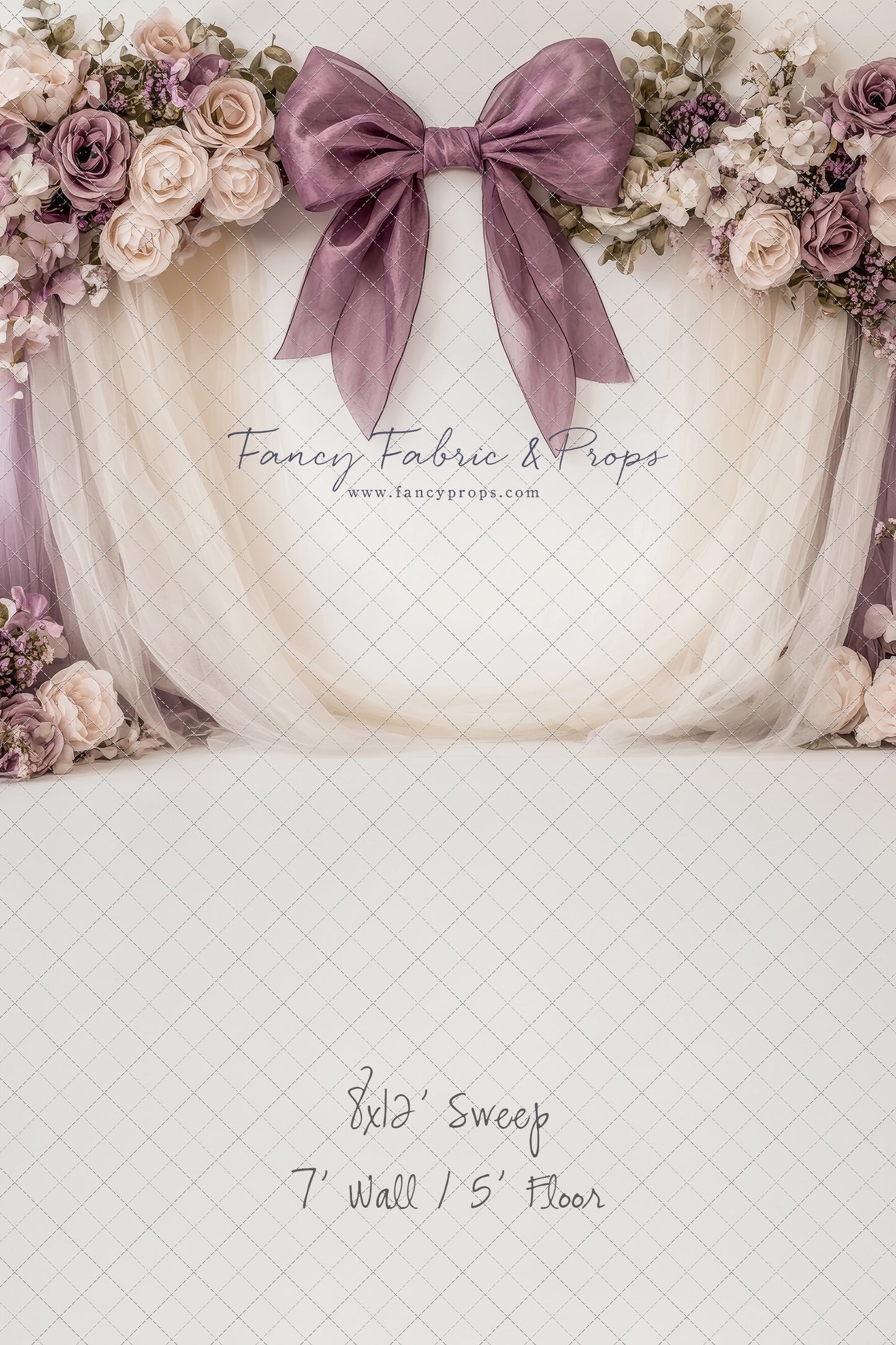 Violet Rose Cashmere - With Sweep Option