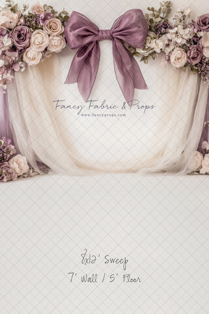 Violet Rose Cashmere - With Sweep Option