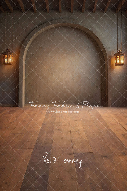 Warm Amber Alcove - With Lights - With Sweep Option