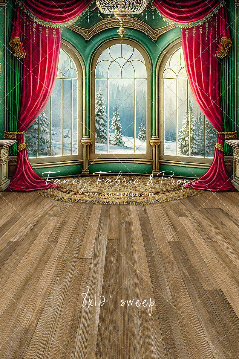 Warm Loving Holiday - Wood Floor Option - with Sweep Option