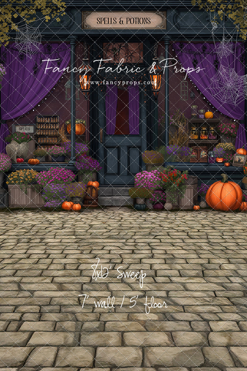 Witch's Hollow Mercantile - With Sweep Option