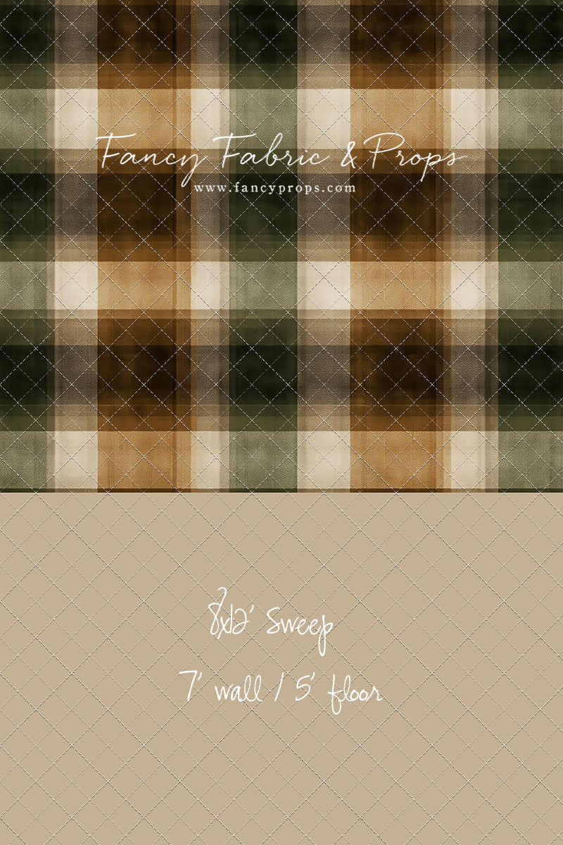 Woodland Plaid - With Sweep Option